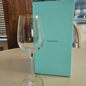Tiffany & Co. Wine Glass with Box